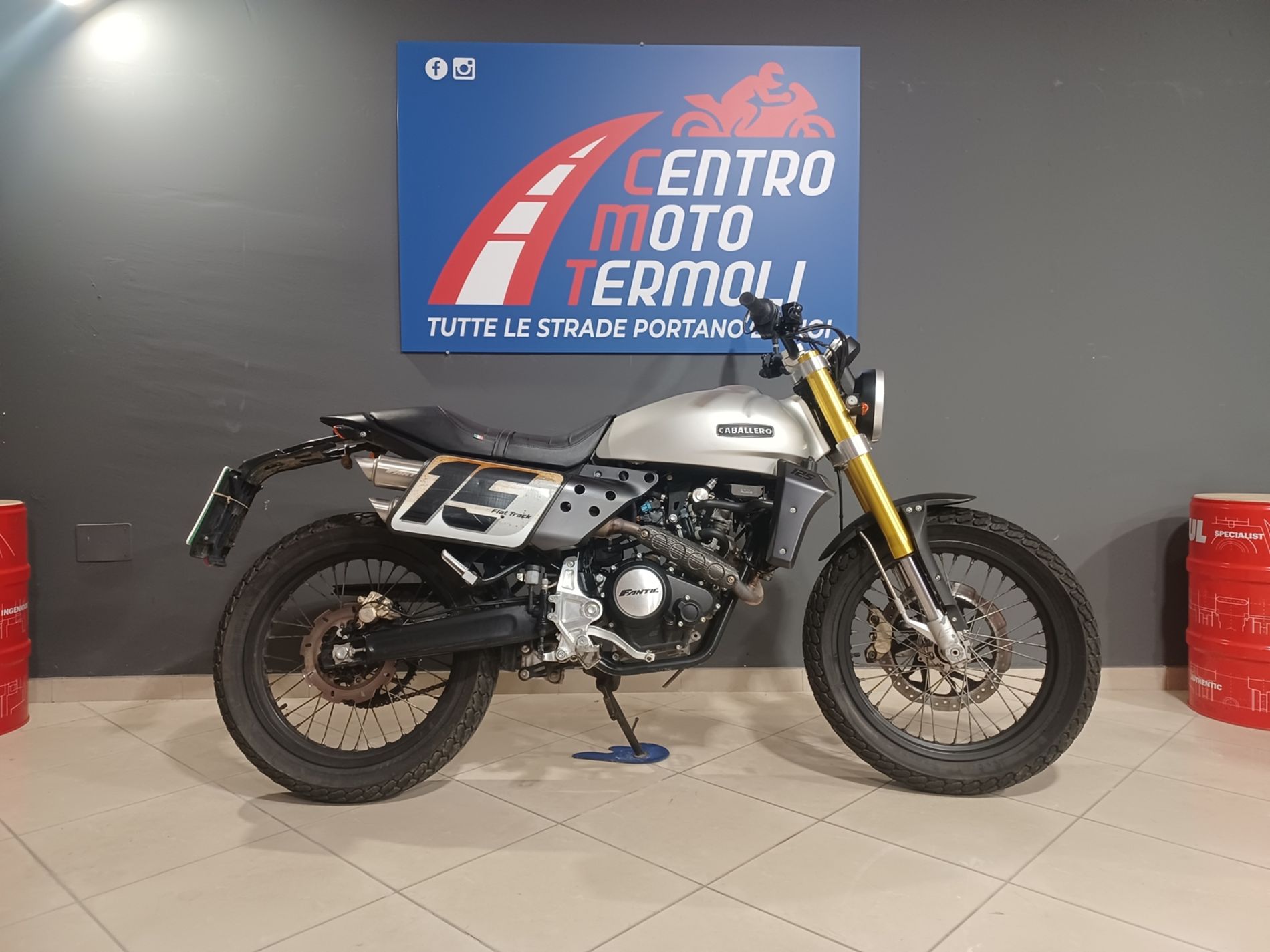 Caballero 125 Flat Track Abs my21 - Centro Moto Termoli S.R.L.